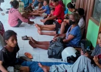 2.472 Warga Mengungsi  Akibat Terdampak Erupsi Gunung Lewotobi Laki-laki di BTT