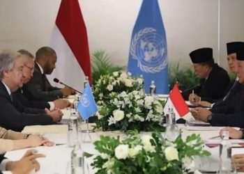 Gelar Pertemuan dengan Sekejn PBB, Prabowo Nyatakan Dukungan Perkuat Pasukan Perdamaian di Palestina